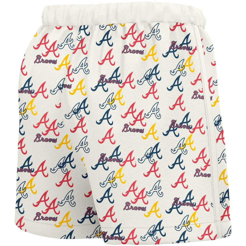 Atlanta Braves Lusso Women's Marge Shorts - MLB Shorts