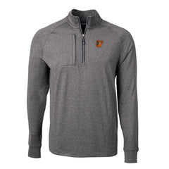 Baltimore Orioles Cutter & Buck Adapt Eco Knit Stretch Recycled Quarter-Zip Pullover Top - MLB Pullover