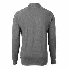 Cincinnati Reds Cutter & Buck Adapt Eco Knit Stretch Recycled Quarter-Zip Pullover Top - MLB Pullover