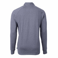 Cleveland Guardians Cutter & Buck Adapt Eco Knit Stretch Recycled Quarter-Zip Pullover Top - MLB Pullover
