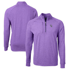 Colorado Rockies Cutter & Buck Adapt Eco Knit Stretch Recycled Quarter-Zip Pullover Top - MLB Pullover
