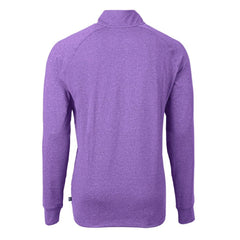 Colorado Rockies Cutter & Buck Adapt Eco Knit Stretch Recycled Quarter-Zip Pullover Top - MLB Pullover