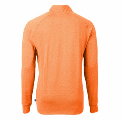 New York Mets Cutter & Buck Adapt Eco Knit Stretch Recycled Quarter-Zip Pullover Top - MLB Pullover