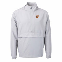 Baltimore Orioles Cutter & Buck Charter Eco Recycled Half-Zip Anorak Jacket - MLB Jackets