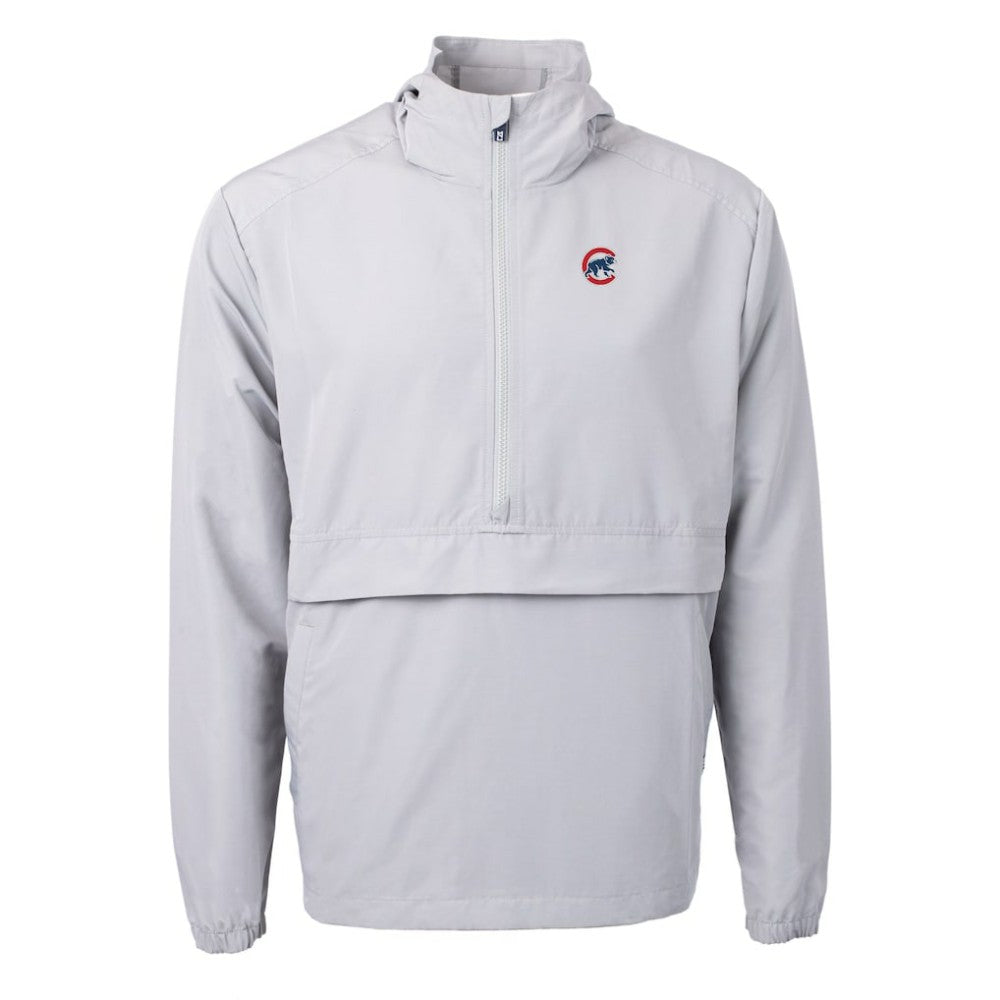 Chicago Cubs Cutter & Buck Charter Eco Recycled Half-Zip Anorak Jacket - MLB Jackets