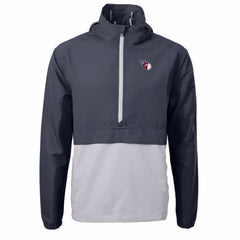 Cleveland Guardians Cutter & Buck Charter Eco Recycled Half-Zip Anorak Jacket - MLB Jackets