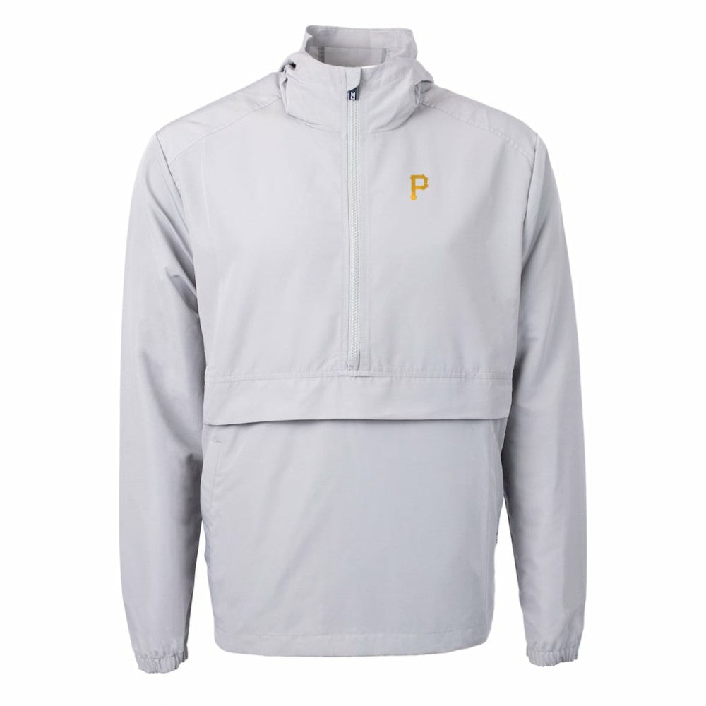 Pittsburgh Pirates Cutter & Buck Charter Eco Recycled Half-Zip Anorak Jacket - MLB Jackets