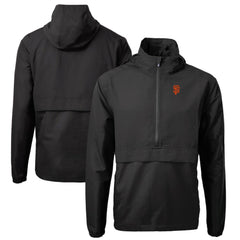 San Francisco Giants Cutter & Buck Charter Eco Recycled Half-Zip Anorak Jacket - MLB Jackets