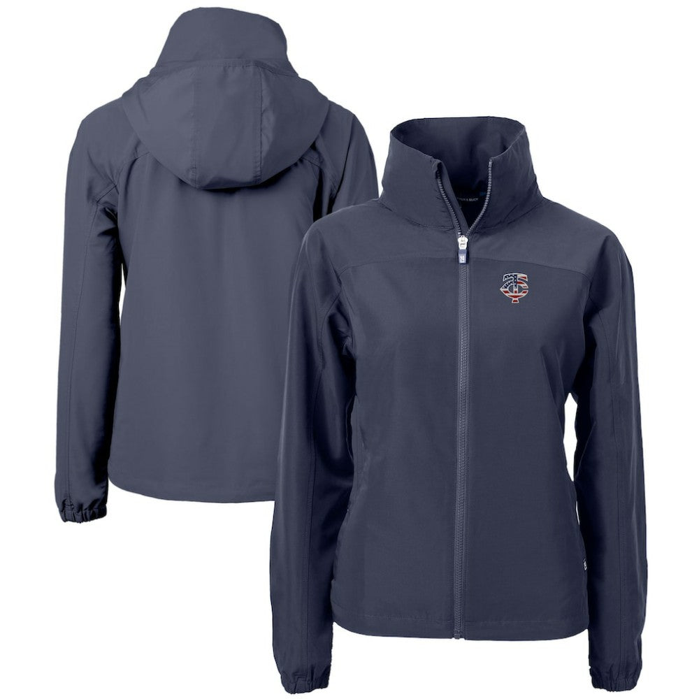 Minnesota Twins Cutter & Buck Women's Charter Eco Recycled Full-Zip Jacket - MLB Jackets