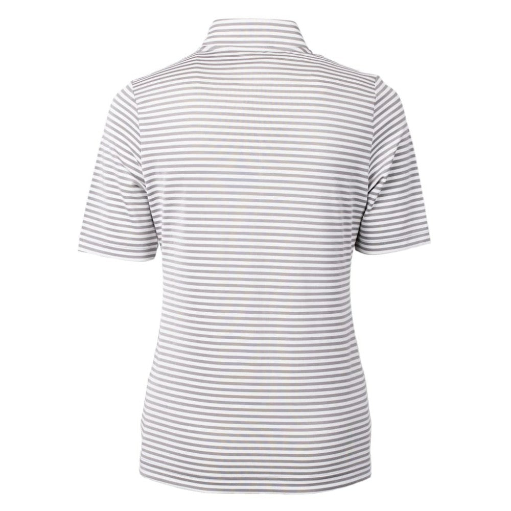 Pittsburgh Pirates Cutter & Buck Women's Virtue Eco Pique Stripe Top - MLB Tops