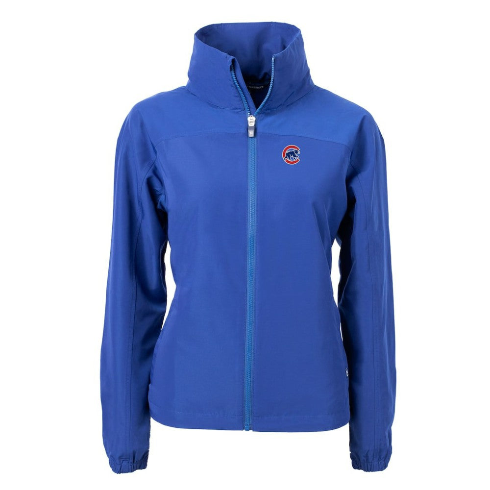 Chicago Cubs Cutter & Buck Women's Charter Eco Recycled Full-Zip Jacket - MLB Jackets
