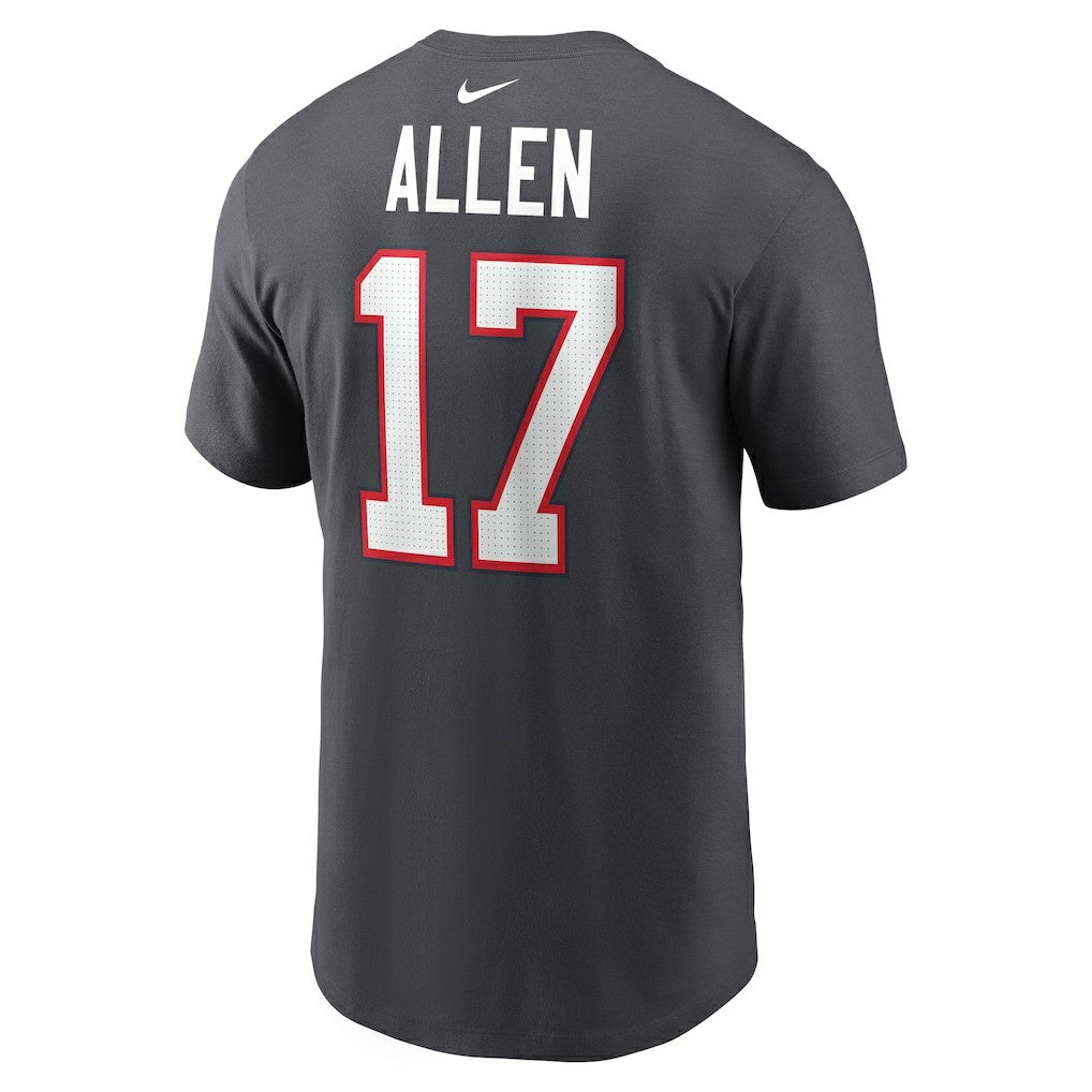 Buffalo Bills Josh Allen  Player Name & Number T-Shirt | NFL Online