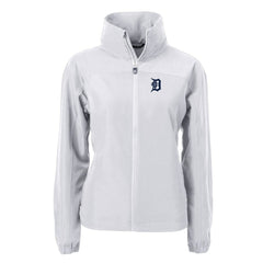 Detroit Tigers Cutter & Buck Women's Charter Eco Recycled Full-Zip Jacket - MLB Jackets
