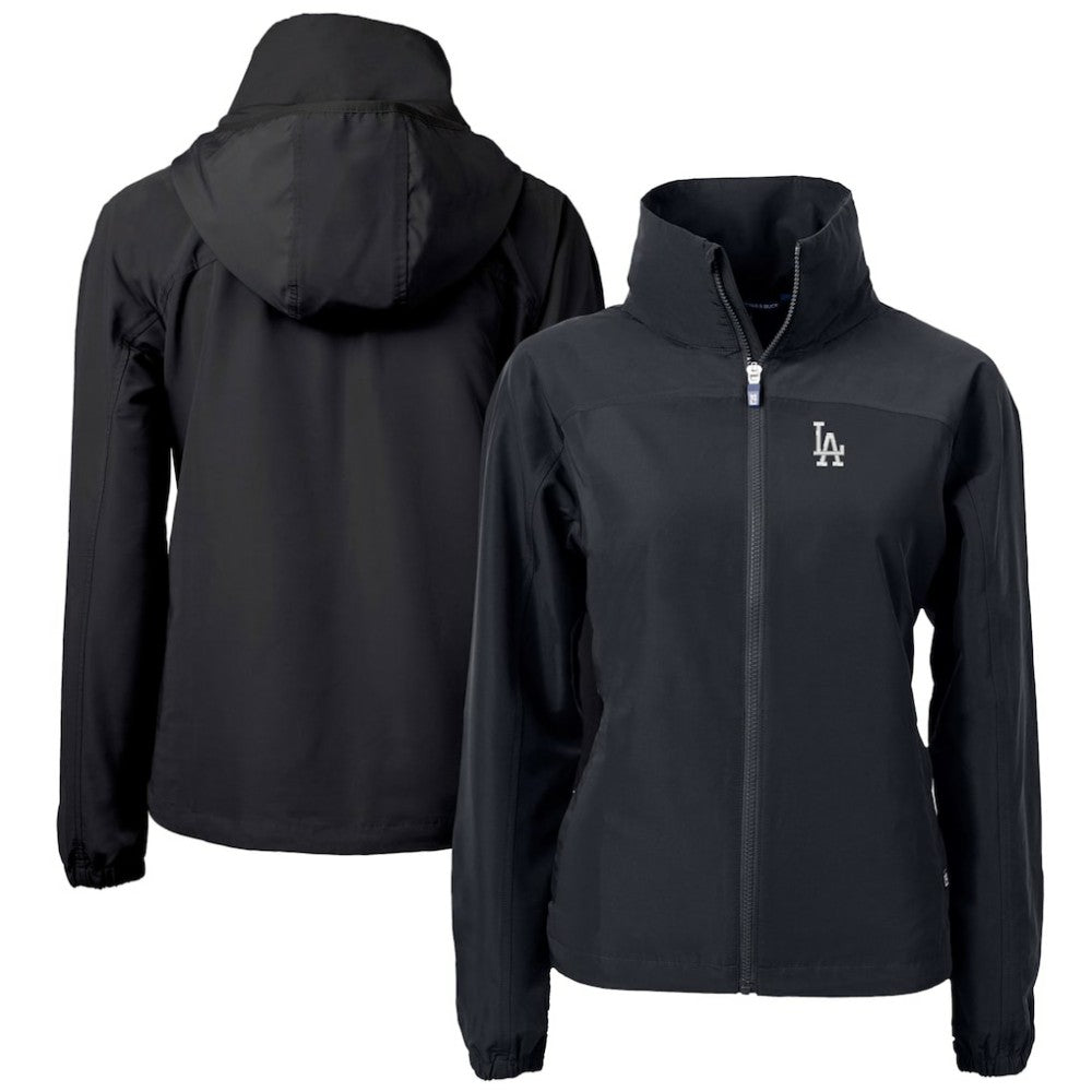 Los Angeles Dodgers Cutter & Buck Women's Charter Eco Recycled Full-Zip Jacket - MLB Jackets