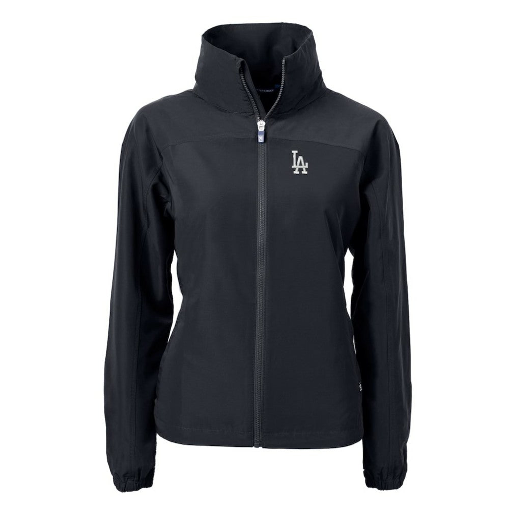 Los Angeles Dodgers Cutter & Buck Women's Charter Eco Recycled Full-Zip Jacket - MLB Jackets