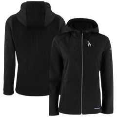 Los Angeles Dodgers Cutter & Buck Women's Evoke Eco Softshell Recycled Full-Zip Jacket - MLB Jackets