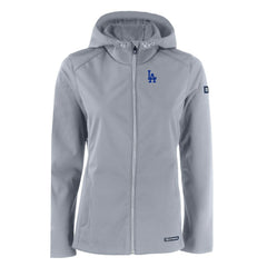 Los Angeles Dodgers Cutter & Buck Women's Evoke Eco Softshell Recycled Full-Zip Jacket - MLB Jackets