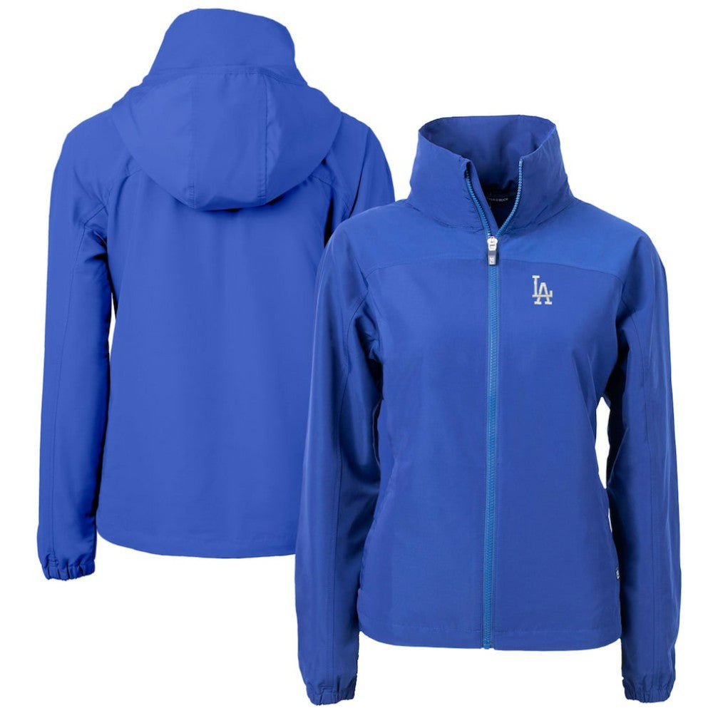 Los Angeles Dodgers Cutter & Buck Women's Charter Eco Recycled Full-Zip Jacket - MLB Jackets