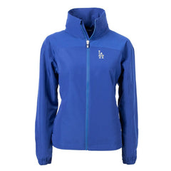 Los Angeles Dodgers Cutter & Buck Women's Charter Eco Recycled Full-Zip Jacket - MLB Jackets