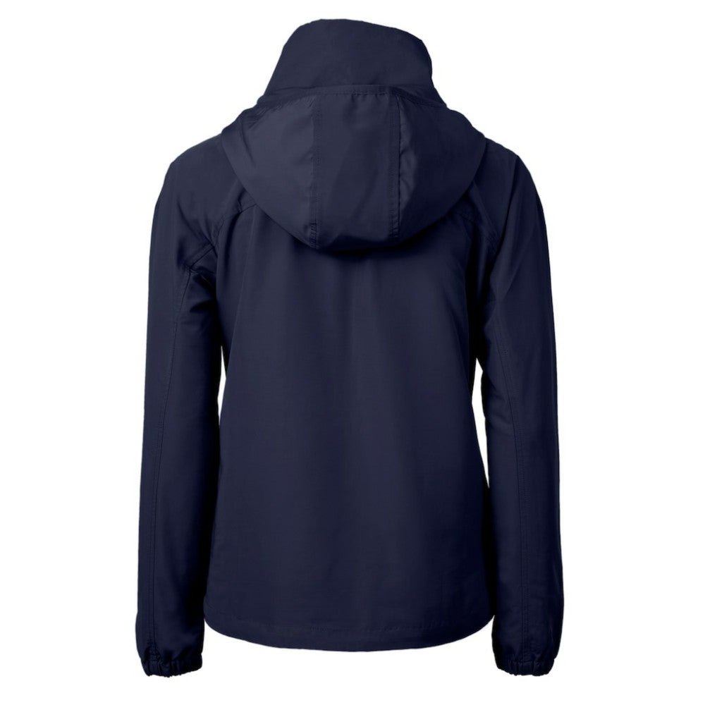 Atlanta Braves Cutter & Buck Women's Charter Eco Recycled Half-Zip Anorak Jacket - MLB Jackets