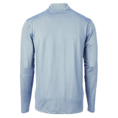 Atlanta Braves Cutter & Buck Virtue Eco Pique Micro Stripe Big & Tall Recycled Quarter-Zip Pullover Top - MLB Pullover