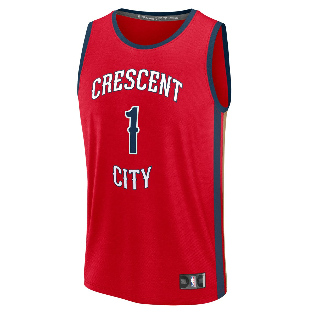 Red Zion Williamson New Orleans Pelicans Fast Break Replica Jersey | NBA