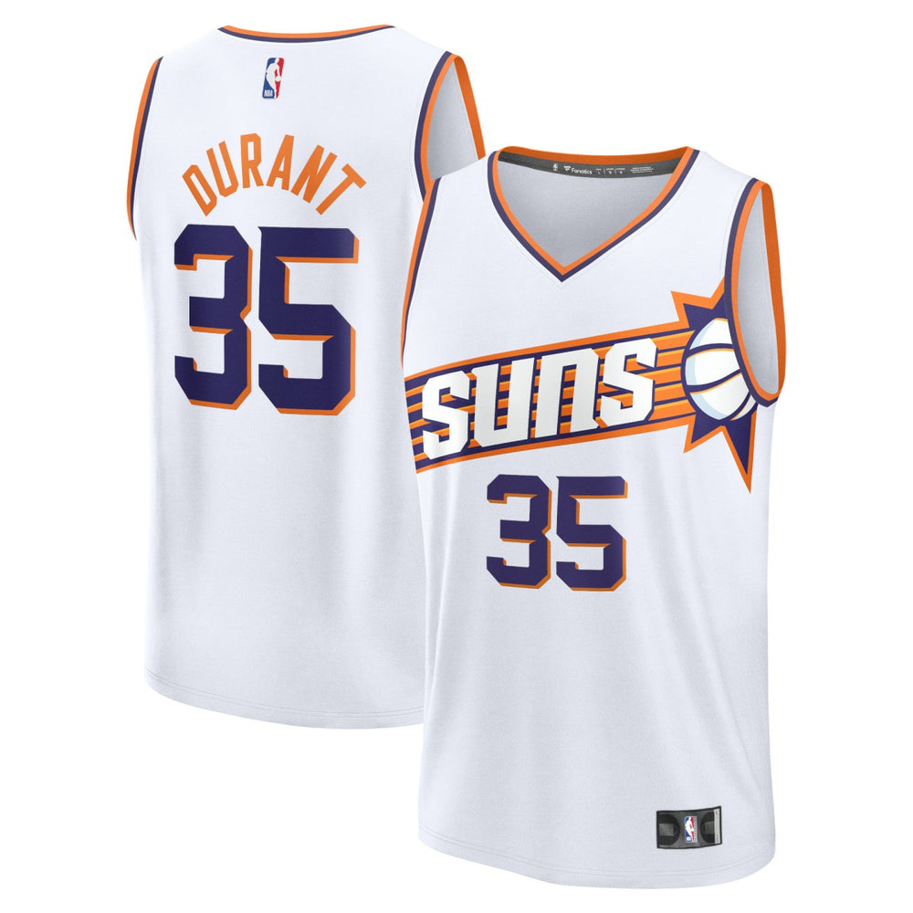 White Kevin Durant Phoenix Suns Fast Break Replica Jersey | NBA