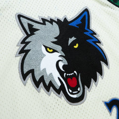 Cream Kevin Garnett Minnesota Timberwolves Chainstitch Swingman Jersey | NBA