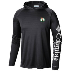 Black Boston Celtics Terminal Tackle Long Sleeve Hoodie T-Shirt | NBA