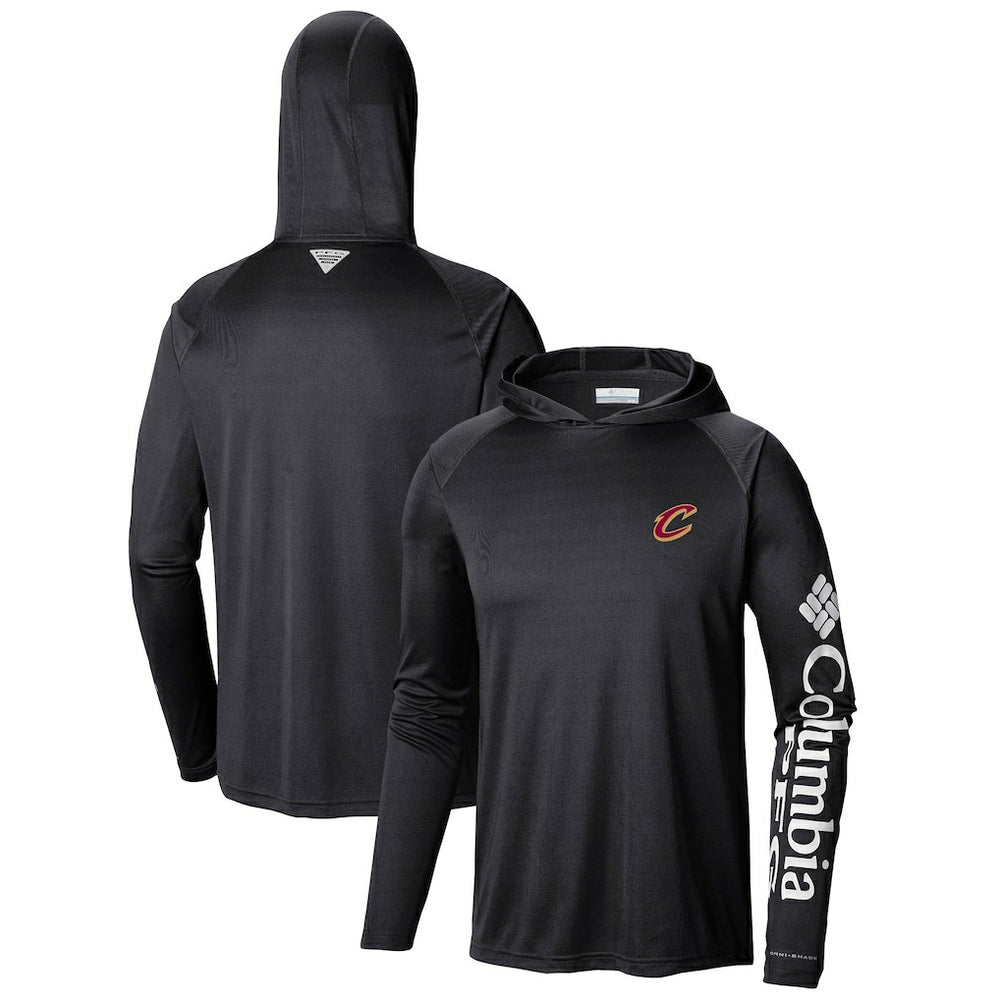 Black Cleveland Cavaliers Terminal Tackle Long Sleeve Hoodie T-Shirt sale | NBA