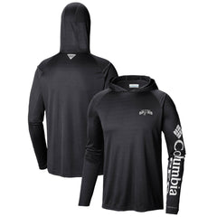 Black San Antonio Spurs Terminal Tackle Long Sleeve Hoodie T-Shirt | NBA