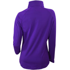 Purple Sacramento Kings Women's Omni-Wick Outward Nine Quarter-Zip Pullover Top | NBA
