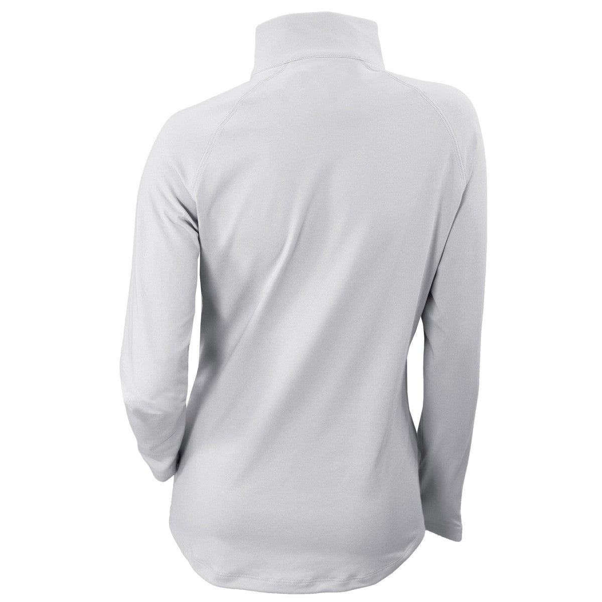 White San Antonio Spurs Women's Omni-Wick Outward Nine Quarter-Zip Pullover Top | NBA