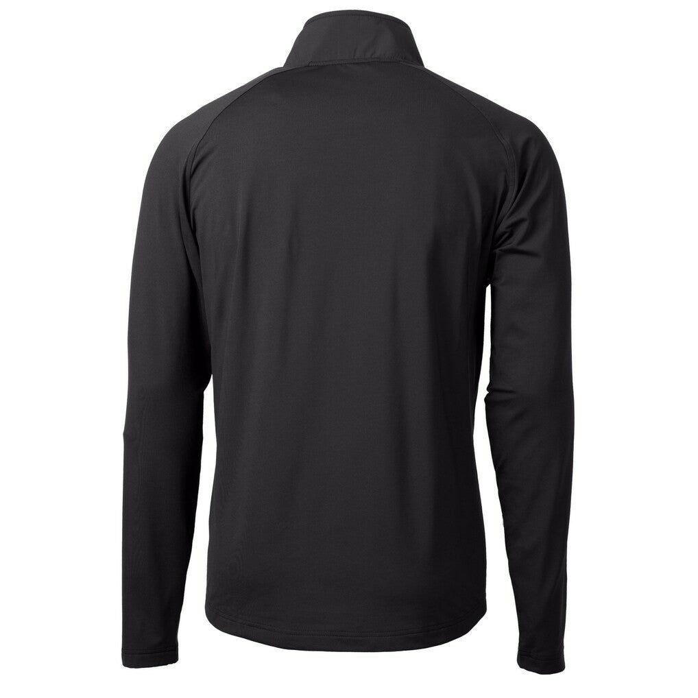 Minnesota Vikings Cutter & Buck Helmet Adapt Eco Knit Hybrid Recycled Quarter-Zip Pullover Top | NFL Online