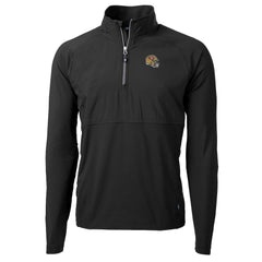 San Francisco 49ers Cutter & Buck Helmet Adapt Eco Knit Hybrid Recycled Quarter-Zip Pullover Top | NFL US