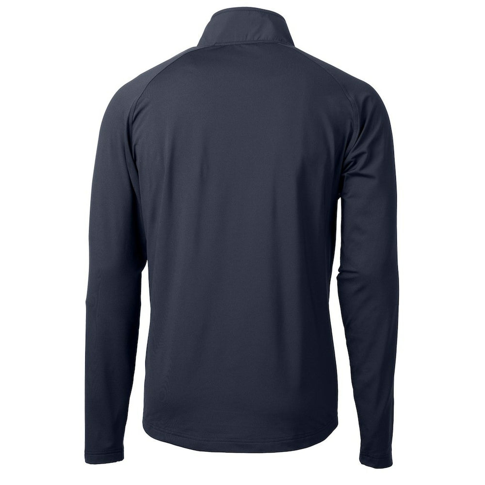 Chicago Bears Cutter & Buck Helmet Adapt Eco Knit Hybrid Recycled Quarter-Zip Pullover Top | NFL Online