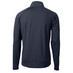 Chicago Bears Cutter & Buck Helmet Adapt Eco Knit Hybrid Recycled Quarter-Zip Pullover Top | NFL Online