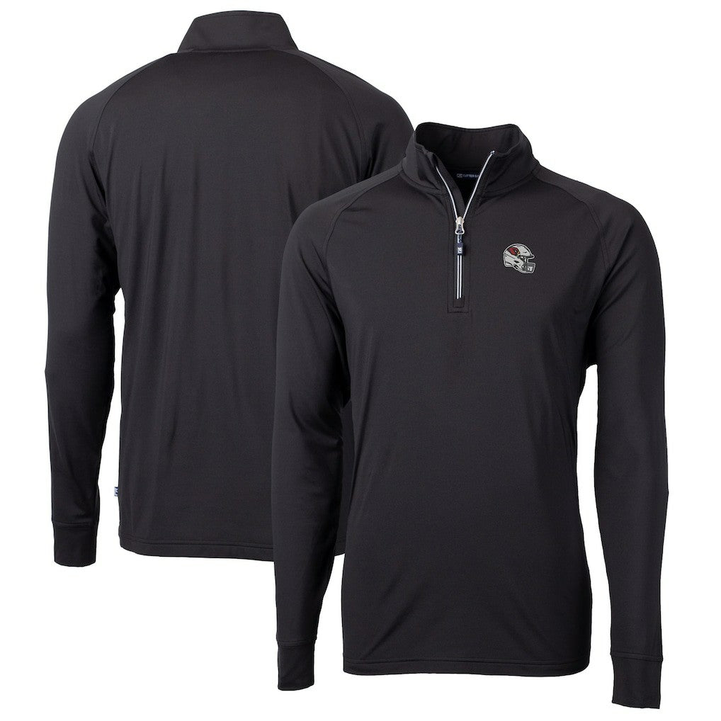 Arizona Cardinals Cutter & Buck Helmet Adapt Eco Knit Stretch Recycled Quarter-Zip Pullover Top | NFL US