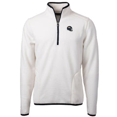 Denver Broncos Cutter & Buck Helmet Cascade Eco Sherpa Fleece Quarter-Zip Pullover Jacket | NFL Near me