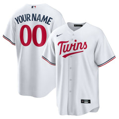 Minnesota Twins Nike Home Replica Custom Jersey - MLB Jerseys