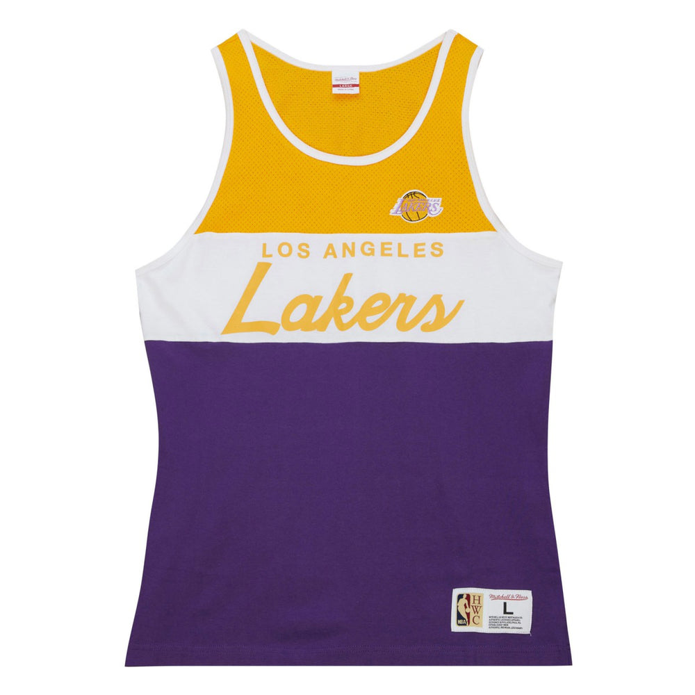 Purple Los Angeles Lakers Special Script Tank Top | NBA