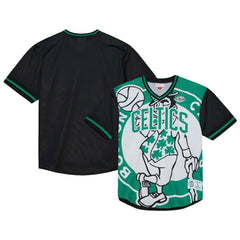 Kelly Green Boston Celtics Jumbotron 3.0 Mesh V-Neck T-Shirt | NBA