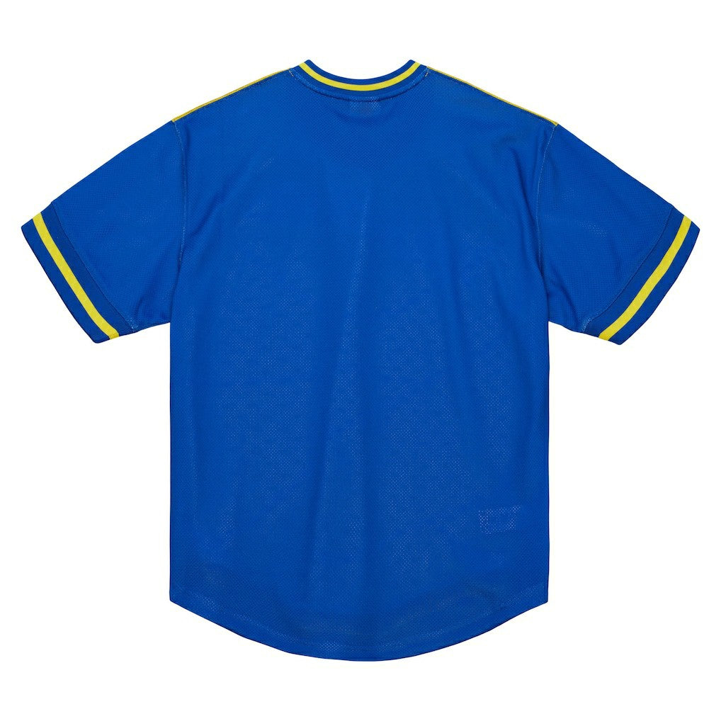 Gold Golden State Warriors Jumbotron 3.0 Mesh V-Neck T-Shirt sale | NBA