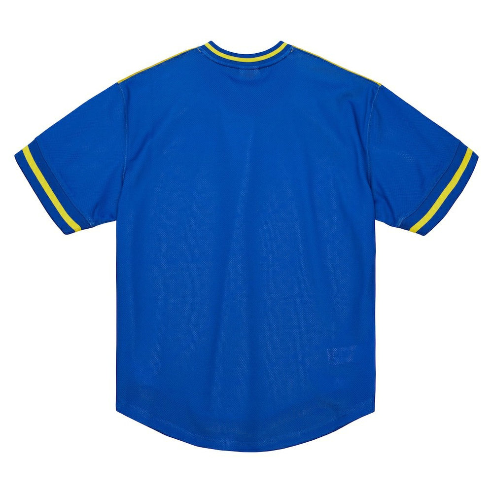 Gold Golden State Warriors Jumbotron 3.0 Mesh V-Neck T-Shirt sale | NBA