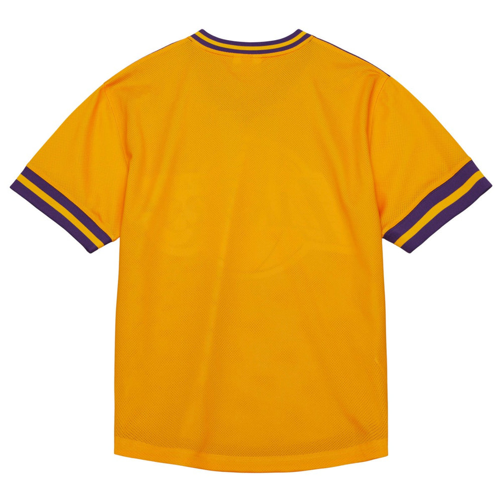 Purple Los Angeles Lakers Jumbotron 3.0 Mesh V-Neck T-Shirt | NBA