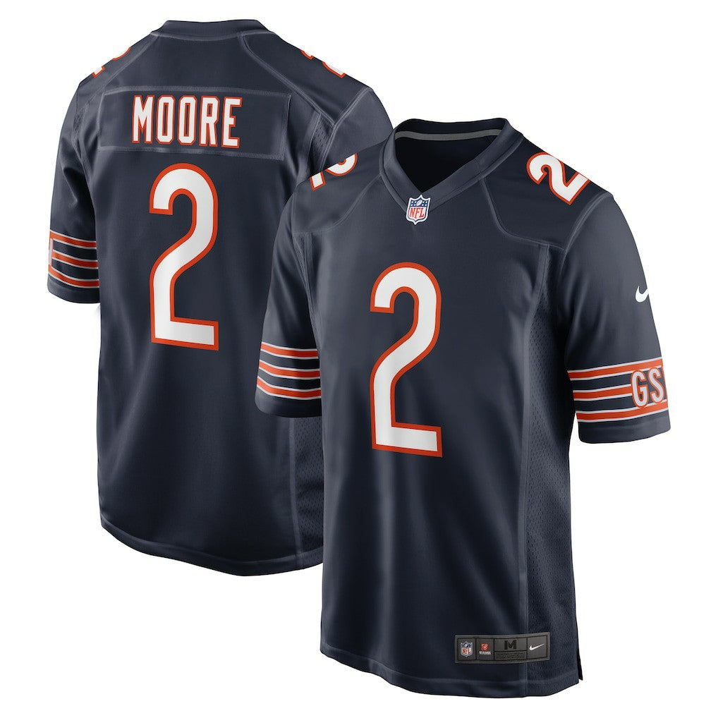 Chicago Bears D.J. Moore  Team Color Game Jersey | NFL Outlet