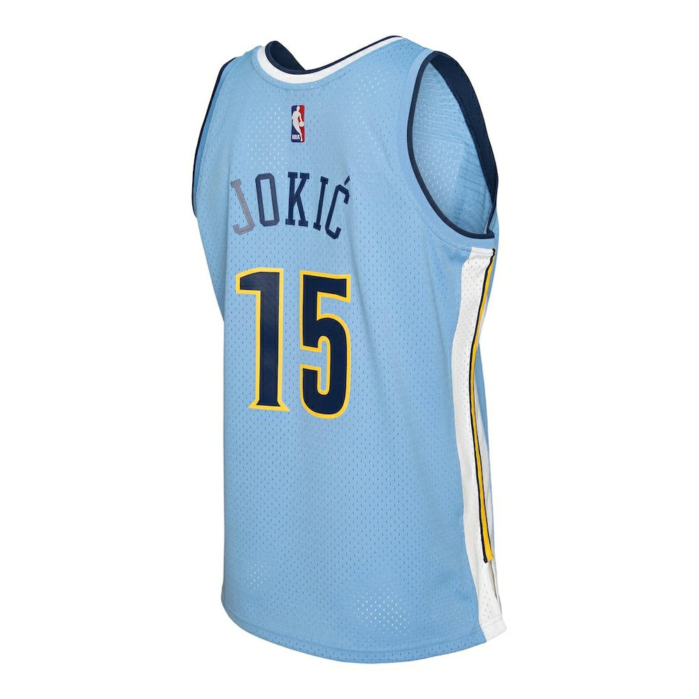 Light Blue Nikola Jokic Denver Nuggets 2016/17 Swingman Jersey sale | NBA