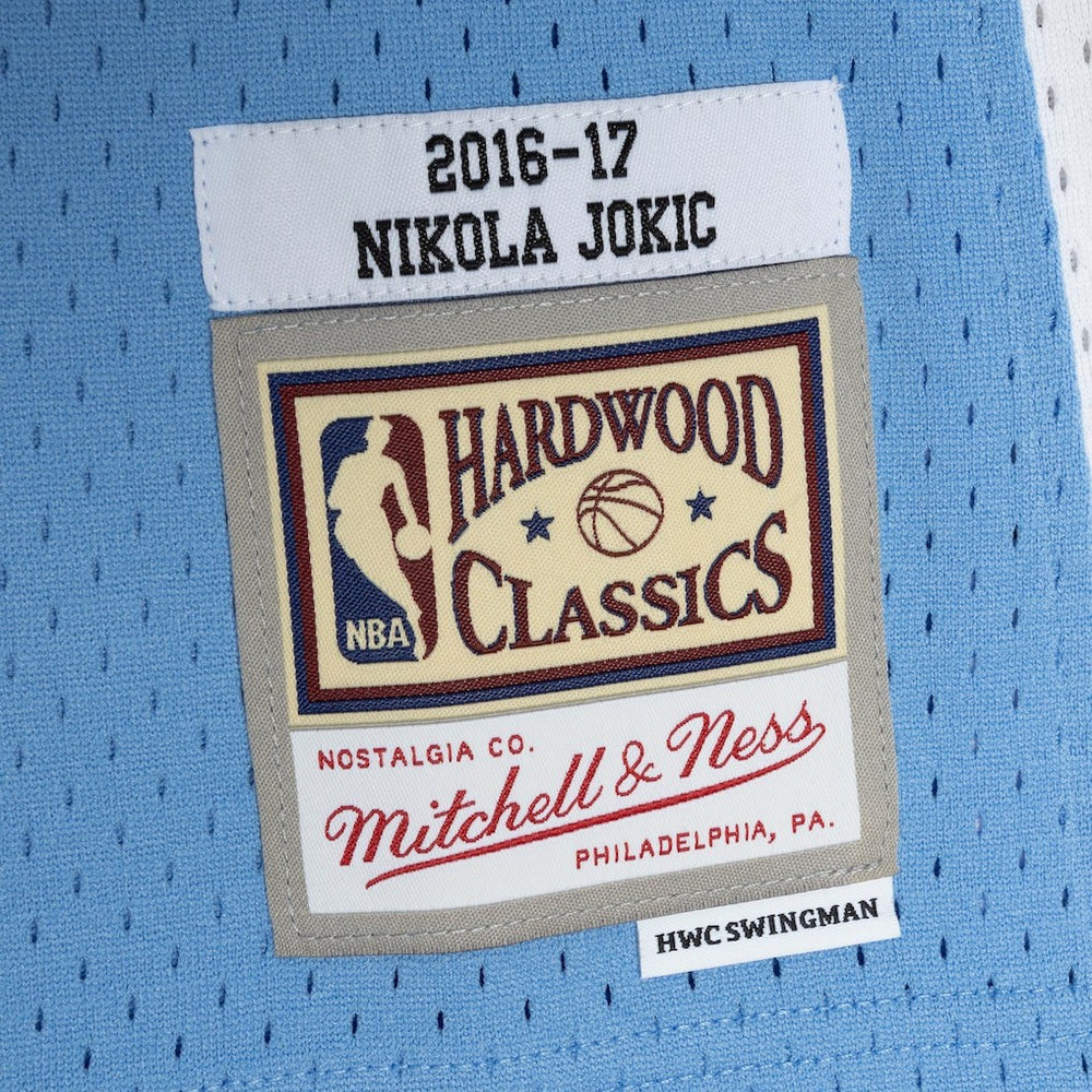 Light Blue Nikola Jokic Denver Nuggets 2016/17 Swingman Jersey sale | NBA