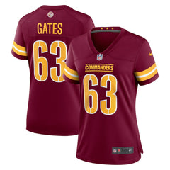 Washington Commanders Nick Gates  Women's Game Player Jersey | NFL On sale