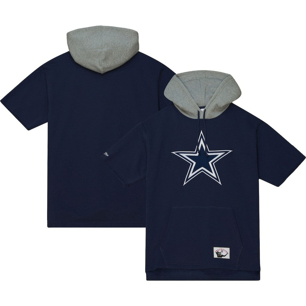 Dallas Cowboys Postgame Short Sleeve Hoodie | NFL Online
